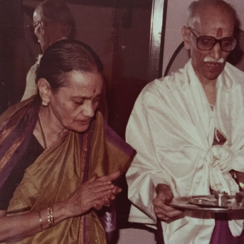 Prof. K. V Belsare and Mrs. Indira Keshav Belsare